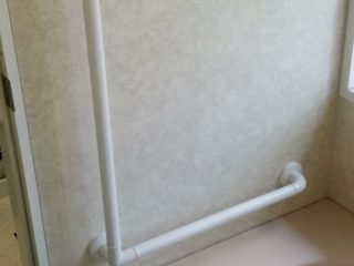 浴室手すり取付け工事