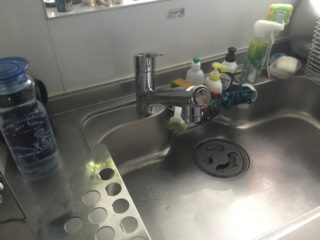 キッチン水栓交換工事