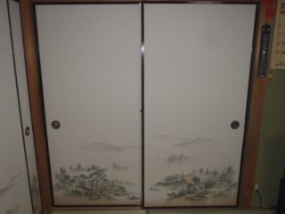 襖張り替え工事