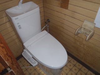 トイレ交換工事
